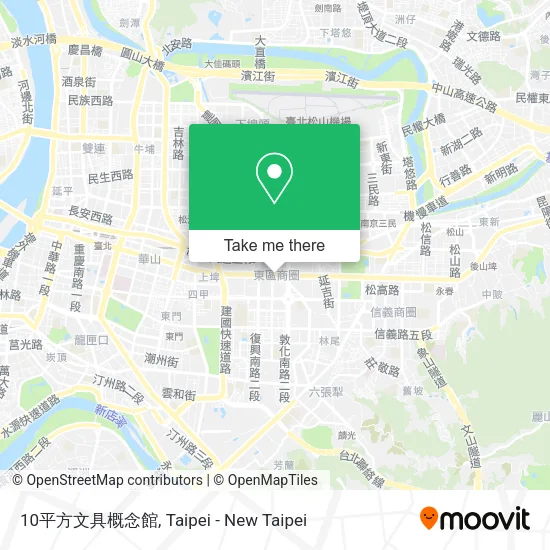10平方文具概念館地圖