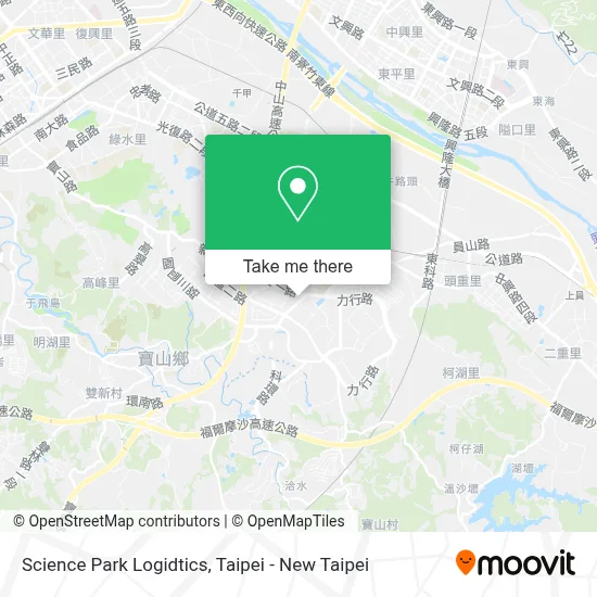 Science Park Logidtics map