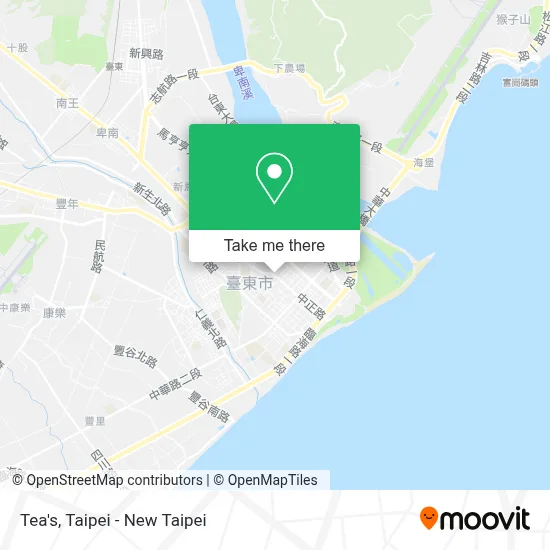 Tea's map