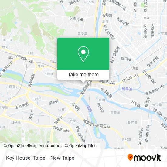 Key House map