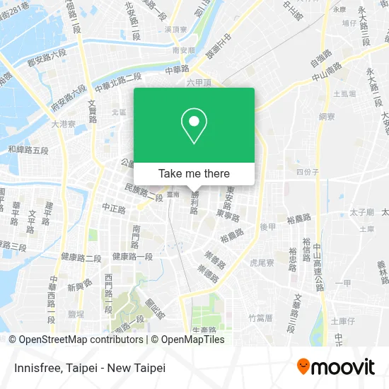 Innisfree map