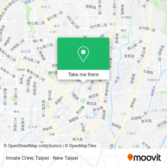 Innate Crew map