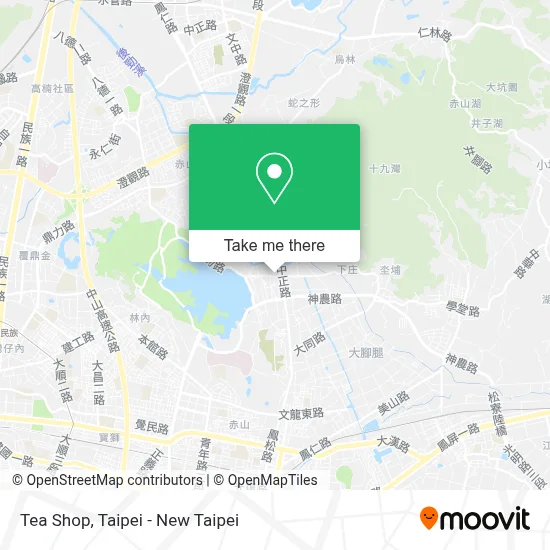 Tea Shop map