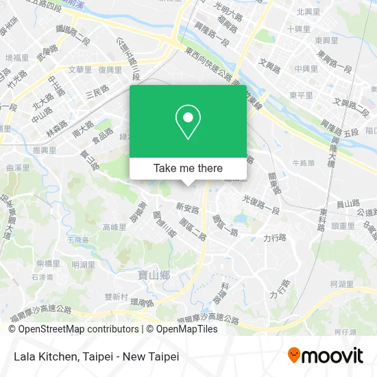 Lala Kitchen map