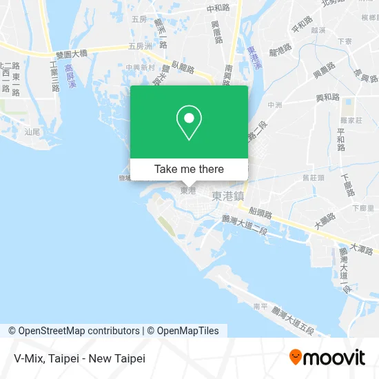 V-Mix map