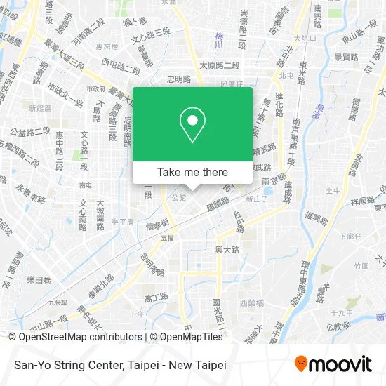 San-Yo String Center map