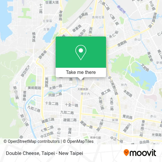 Double Cheese map