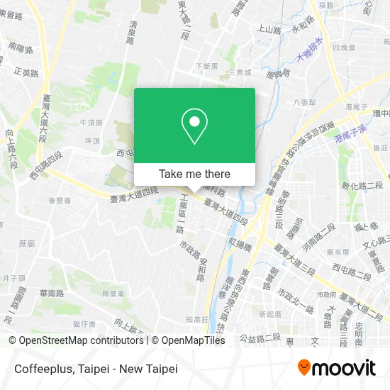 Coffeeplus map