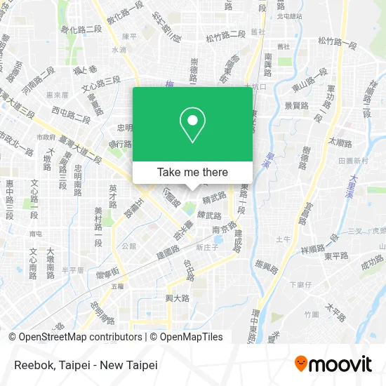 Reebok map