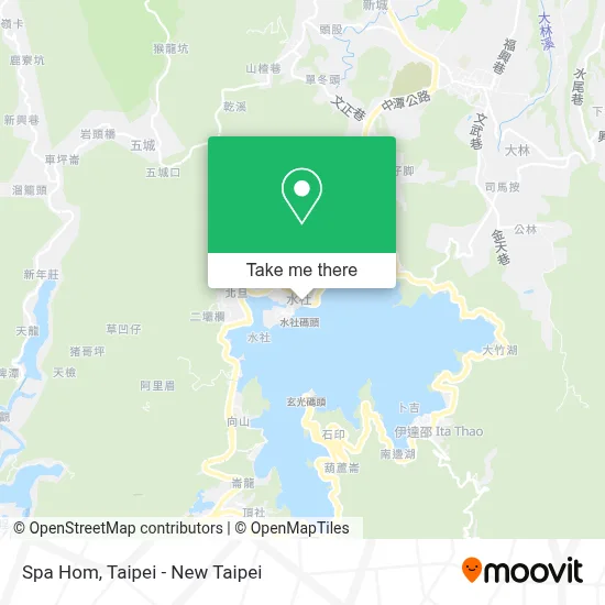 Spa Hom map