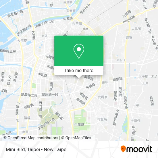 Mini Bird map