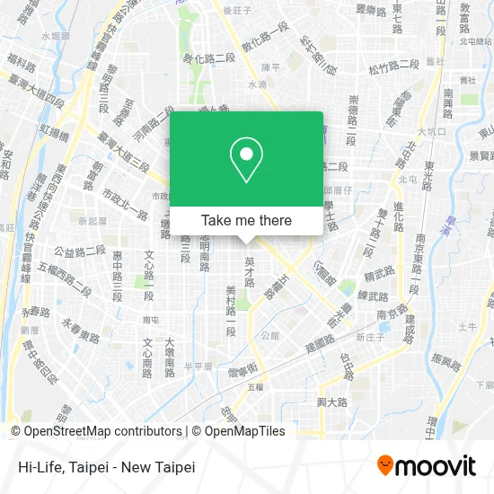 Hi-Life map