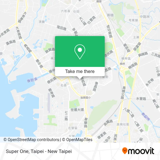 Super One map