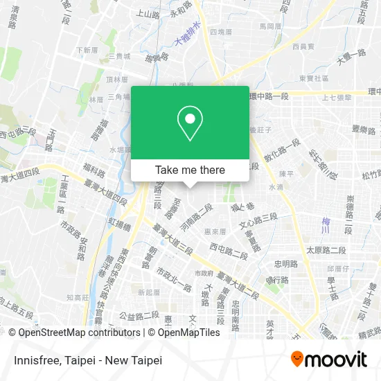 Innisfree map