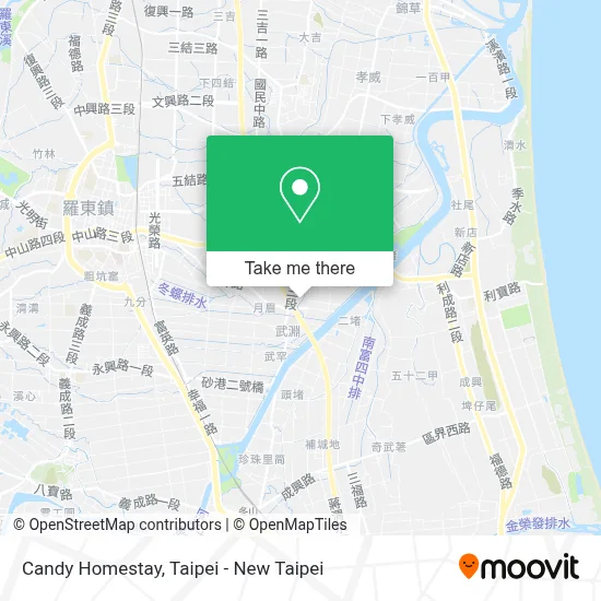 Candy Homestay map