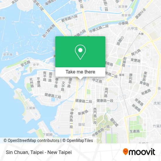 Sin Chuan map