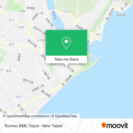 Romeo B&B map