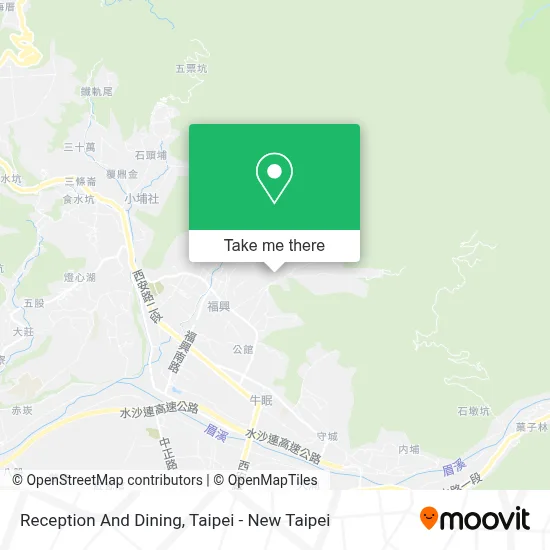 Reception And Dining map