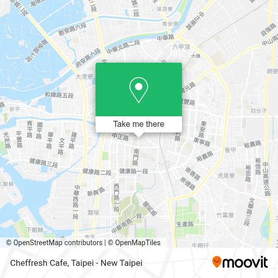 Cheffresh Cafe map