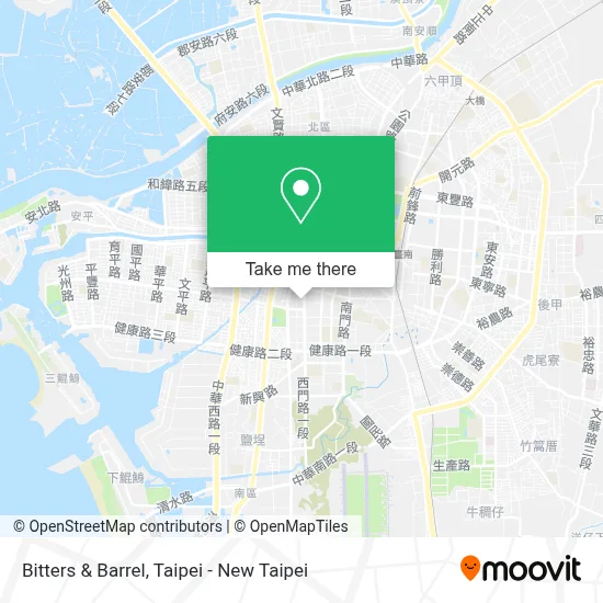 Bitters & Barrel map