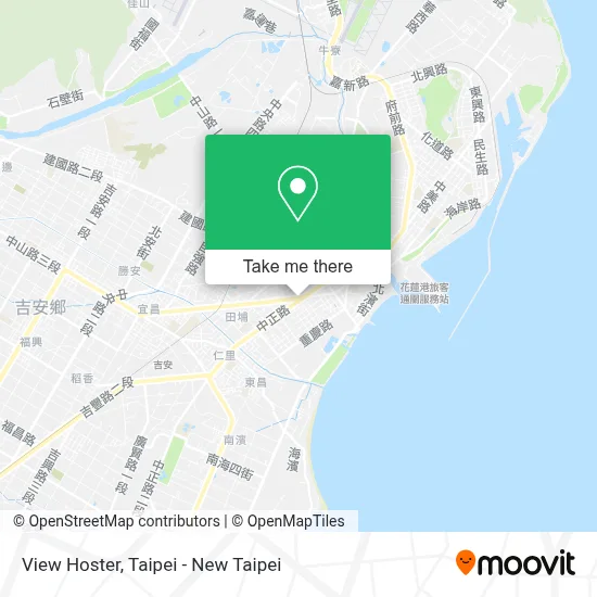 View Hoster map