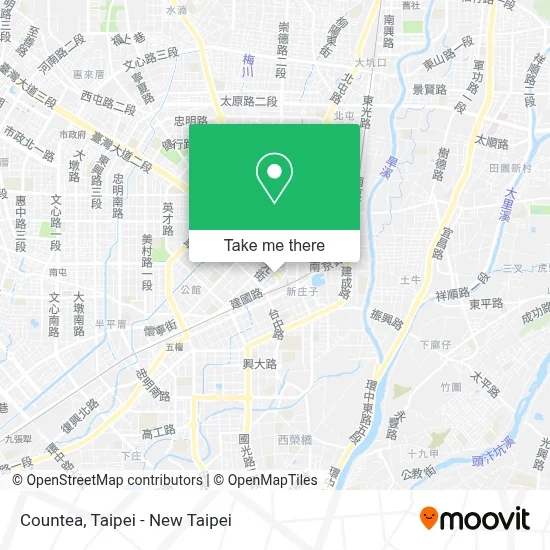 Countea map