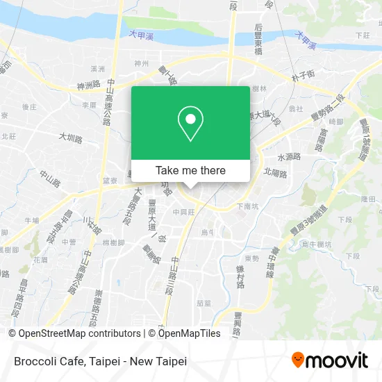 Broccoli Cafe map