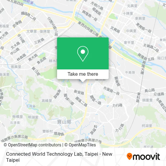 Connected World Technology Lab map