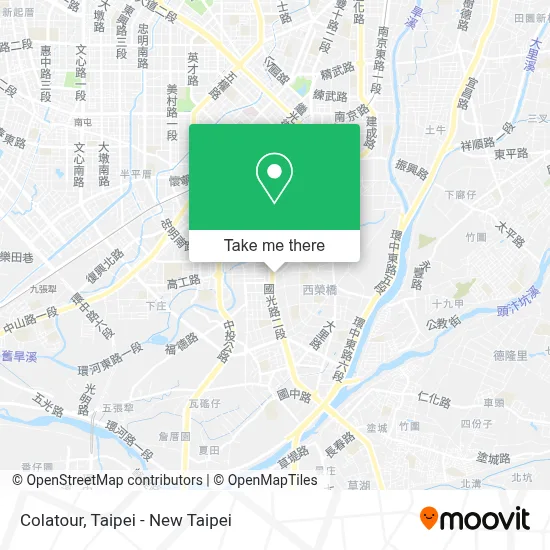 Colatour map