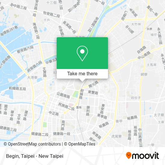 Begin map