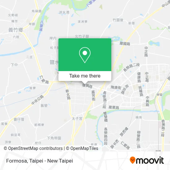 Formosa map