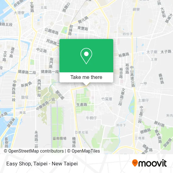 Easy Shop map