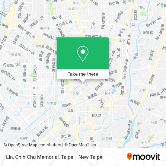 Lin, Chih-Chu Memorial map