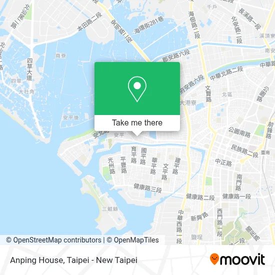 Anping House map