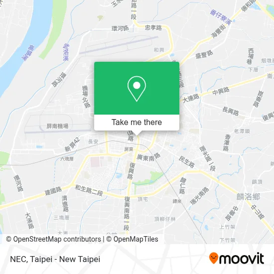 NEC map
