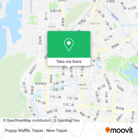 Poppy Waffle map