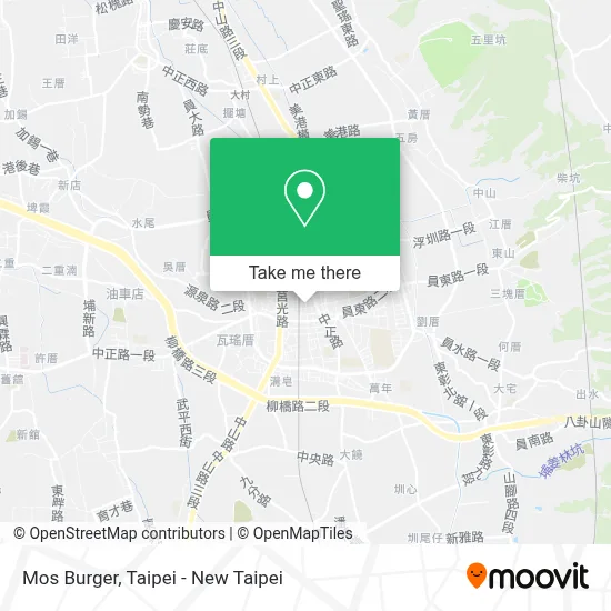 Mos Burger map