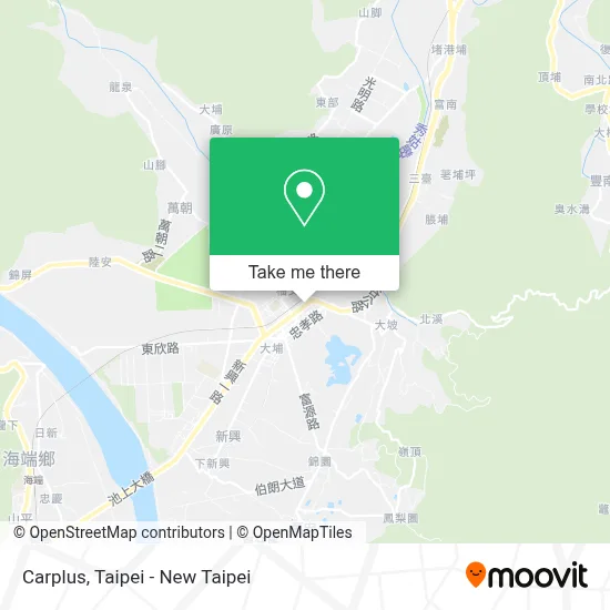 Carplus map