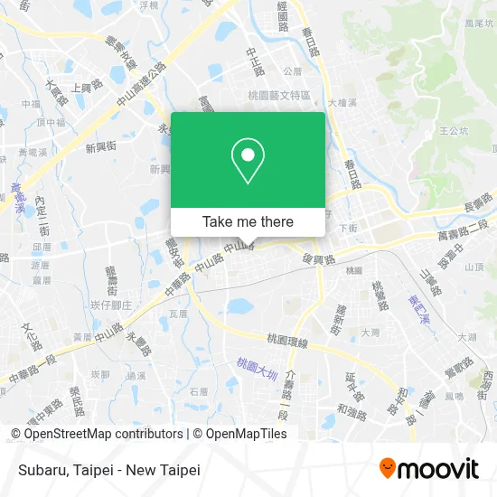 Subaru map