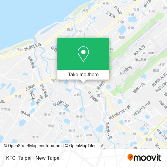 KFC map