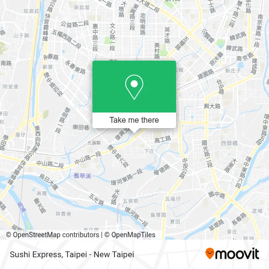 Sushi Express map