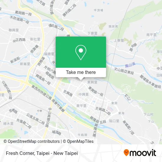 Fresh Corner map