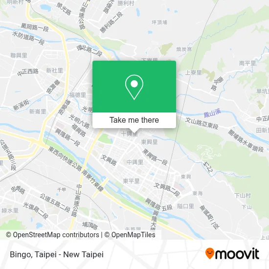 Bingo map