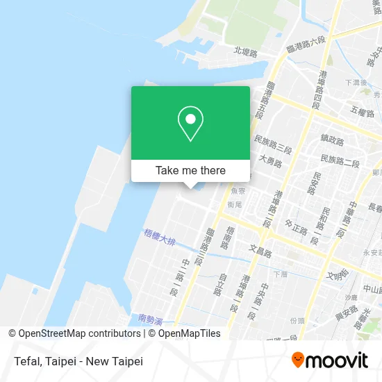 Tefal map