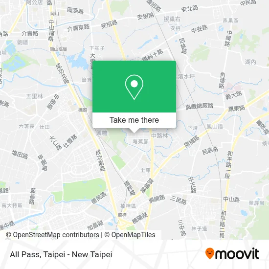 All Pass map