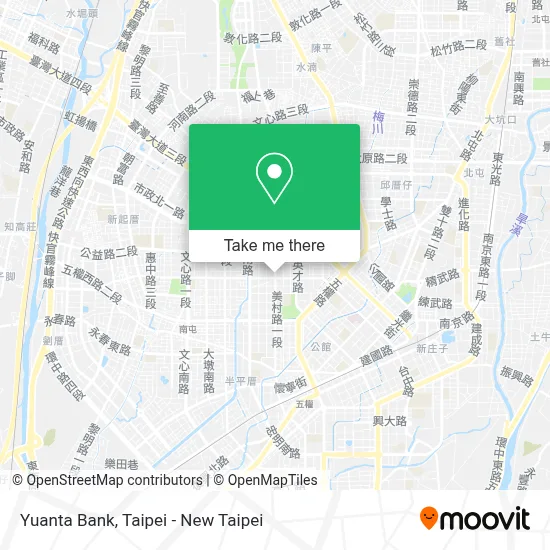 Yuanta Bank map