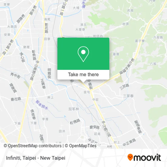 Infiniti map