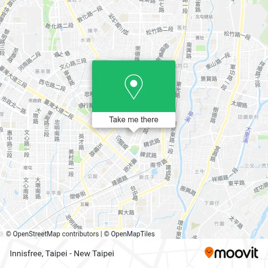 Innisfree map