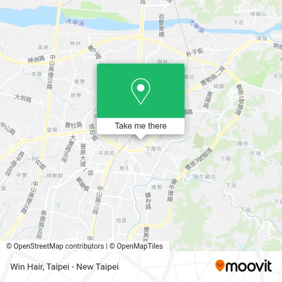 Win Hair map