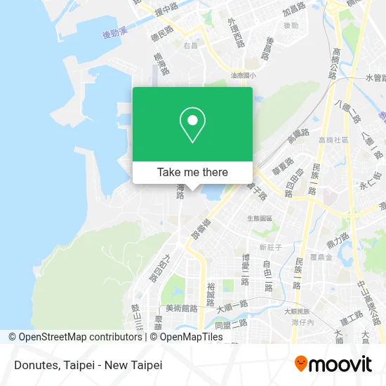 Donutes map